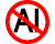 no AI logo